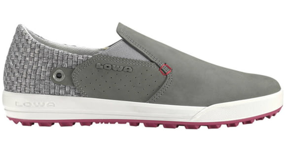 Lowa Cadiz Casual Shoe - Women's, Grey/Berry-Medium-9