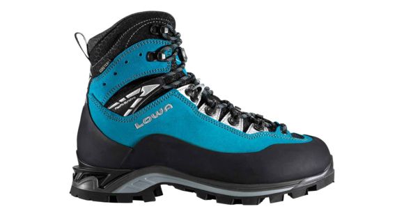 Lowa Cevedale Pro GTX Mountaineering Boot - Women's, Turquoise/Black, 6.5, Medium, 2200506998-TURBLK-M065