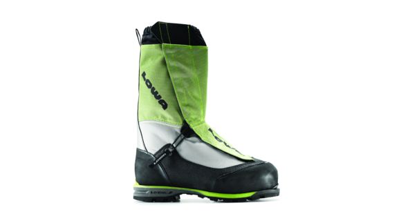 Lowa Expedition 6000 GTX Mountaineering Boot - Men's, Lime/Silver-Medium-11.5 US