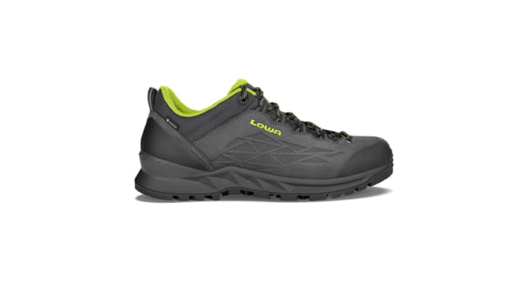 Lowa Explorer II GTX Lo Hiking Boots - Men's, Anthracite/Lime, Size 10, Wide, 2107639702-ANTLIM-10