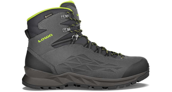 Lowa Explorer II GTX Mid Shoes - Men's, Anthracite/Lime, 10 US, Medium, 2107609702-ANTLIM-M-10