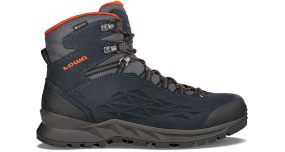 Lowa Explorer II GTX Mid Shoes - Men's, Navy/Orange, 10.5 US, Medium, 2107606910-NAVORG-M-10-5