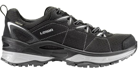 Lowa Ferrox GTX Lo Hiking Shoe - Women's, Black/Grey-Medium-11, 840054239021