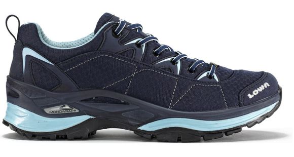 Lowa Ferrox GTX Lo Hiking Shoe - Women's, Navy/Ice Blue-Medium-8