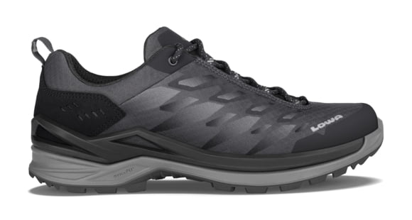 Lowa Ferrox GTX Lo Hiking Shoes - Men's, Black/Anthracite, 14, 197827020738