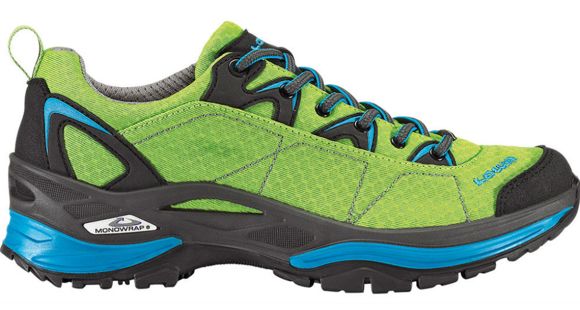 Lowa Ferrox GTX Lo Hking Shoe - Women's, Lime/Turquoise-Medium-8 US