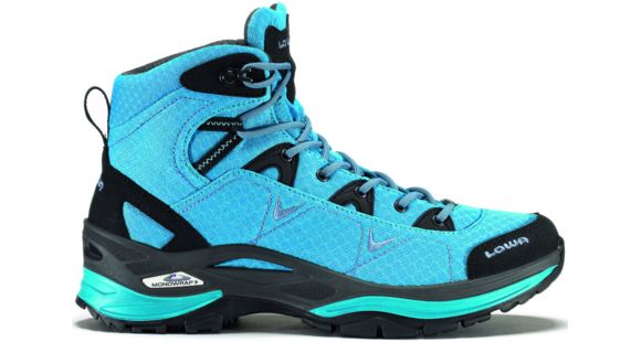 Lowa Ferrox GTX Mid Hiking Boot - Women's, Turquoise/Sky Blue-Medium-7