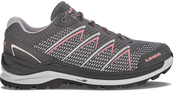 Lowa Ferrox Pro GTX Lo Hiking Shoes - Women's, Graphite/Salmon, 9.5, Medium, 3206499801-Gr/Sa-M095
