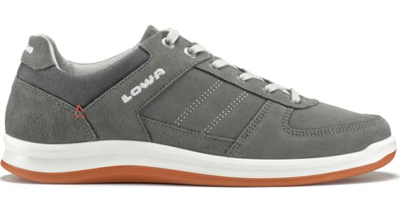 Lowa Firenze Lo Casual Shoe - Men's, Grey/Orange-Medium-13