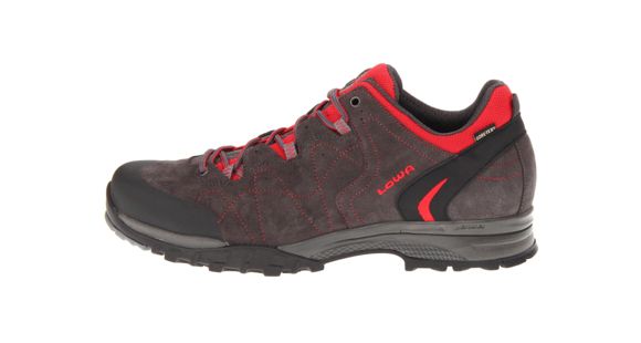 Lowa Focus GTX Lo Shoe - Men's-14 US-Anthracite/Red