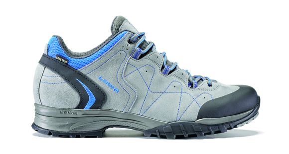 Lowa Focus GTX Lo Shoe - Men's-8 US-Grey/Blue