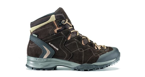 Lowa Focus QC GTX Hiking Boot - Women's, Brown/Beige-Medium-5.5 US