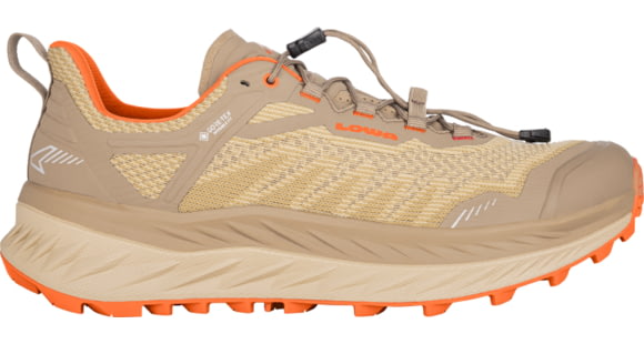 Lowa Fortux GTX Hiking Shoes - Men's, Dune/Flame, 10.5, 3108144854-DUNFLM-M105