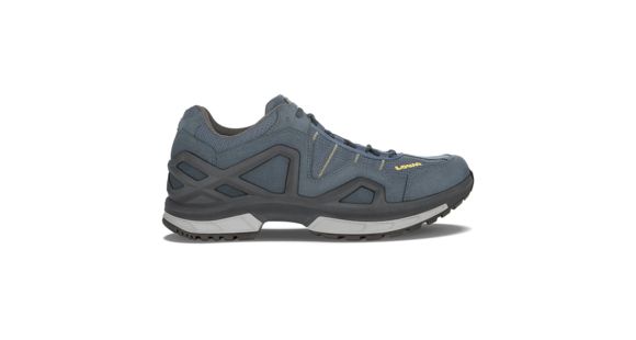 Lowa Gorgon GTX Hiking Boots - Men's, Steel Blue/Mustard, Medium, 10.5, 3105789785-SU-MD-10.5