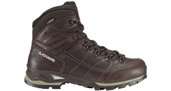 Lowa Hudson GTX Mid Hiking Boot - Women's, Dark Brown-Medium-7.5