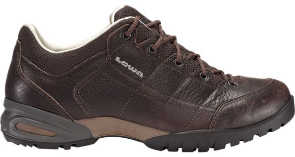Lowa Hudson LL Lo Hiking Shoe - Men's-Dark Brown-Medium-9