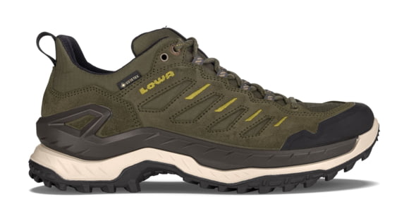 Lowa Innovo GTX Lo Hiking Shoes- Men's, Olive/Amber Green, 8.5, 197827043263