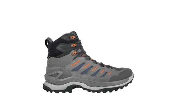 Lowa Innovo GTX Mid Hiking Shoes - Men's, Grey/Petrol, 13, 3113309075-GRYPET-M130