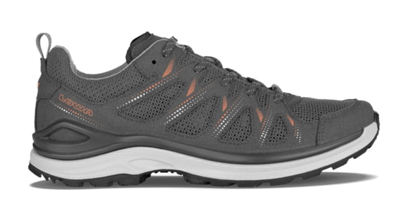 Lowa Innox Evo II Lo Hiking Shoes - Women's, Asphalt/Salmon, 5.5, 197827044567