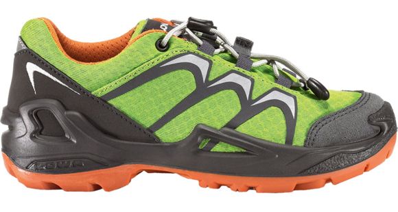 Lowa Innox GTX Lo Jr Hiking Shoe - Kid's-Lime/Orange-6 Youth