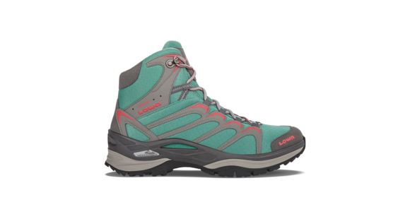 Lowa Innox GTX Mid Hiking Boot, Medium - WoMen's, Petrol/Coral, 10, 3206077423-M100