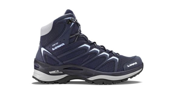 Lowa Innox GTX Mid Hiking Boot - Women's, Navy/Ice Blue, 8, Medium, 3206076917-NAVIBU-M080