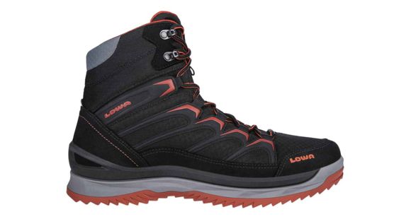 Lowa Innox Ice GTX Mid Winter Boot - Men's, Black/Terracotta, 8.5, Medium, 4106019959-BLKTER-M085