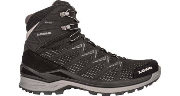 Lowa Innox Pro GTX Mid Hiking Shoes - Men's, 9 US, Medium, Black/Gray, 3107039930-BLKGRY-9 US
