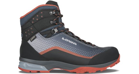 Lowa Irox GTX Mid Backpacking Boot - Men's, Navy/Rust, 8.5, Medium, 2107466975-NAVRST-M085