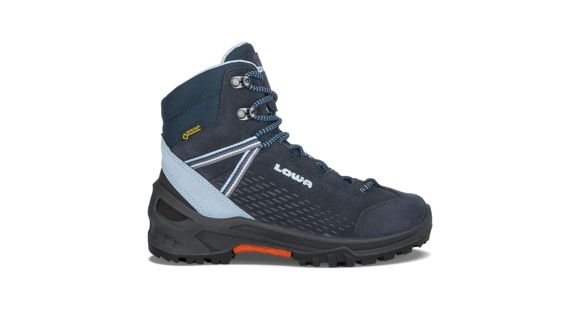 Lowa Ledro GTX Mid Footwear Boots - Unisex, Navy/Light Blue, Medium, 12, 3401086970-NB-MD-M300