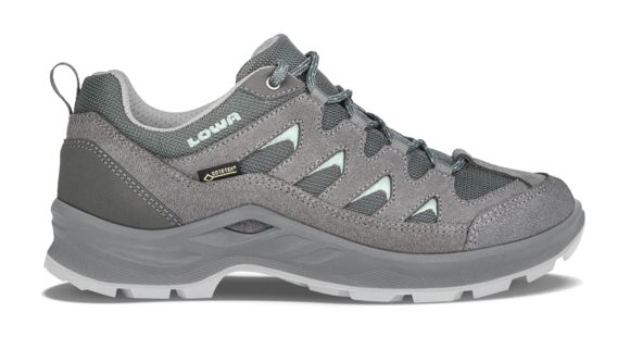 Lowa Levante GTX Lo Hiking Shoe - Women's, Graphite/Jade, 8, Medium, 3205779781-GRPJAD-M080