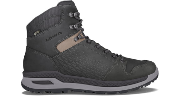 Lowa Locarno GTX Mid Hiking Boots - Men's, Anthracite, 9.5 US, Medium, 3108100937-ANTH-9.5 US