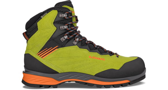 Lowa Cadin II GTX Mid Shoes - Mens, Lime/Flame, 12, 2100957253-LIMFLM-M-12