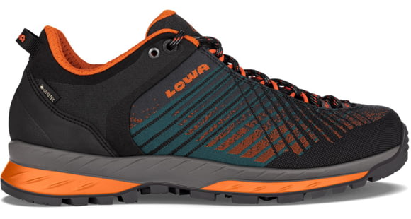 Lowa Carezza GTX Low Shoes - Mens, Anthracite/Orange, 8.5, 2100659720-ANTORG-M-8.5
