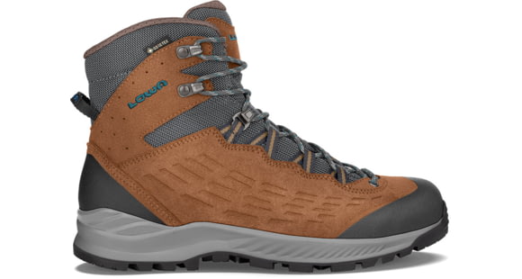 Lowa Explorer II GTX Mid Shoes - Womens, Almond/Blue, 5, 2207644558-ALMBLU-M-5