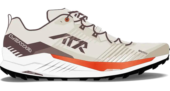 Lowa Madrix Evo - Men's, Burgundy/Flame, 8 US, 3118293753-8-Flame-8