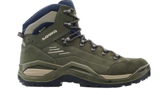 Lowa Renegade Evo GTX Mid Hiking Boots- Men's, Olive/Navy, 10 US, 3119167849-Medium-10