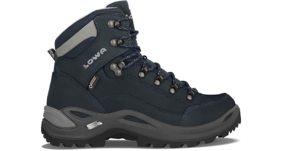 Lowa Renegade GTX Mid Hiking Shoes - Womens, Navy/Grey, 7.5, 3209456930-NAVGRY-M-7.5