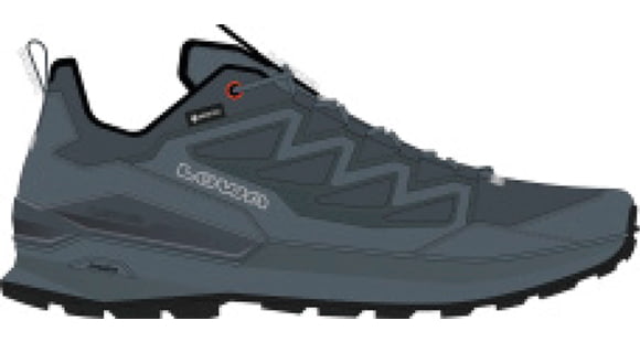Lowa Tetonix GTX Lo Hiking Shoes - Men's, Navy/Grey, 10US, 3115906930-10