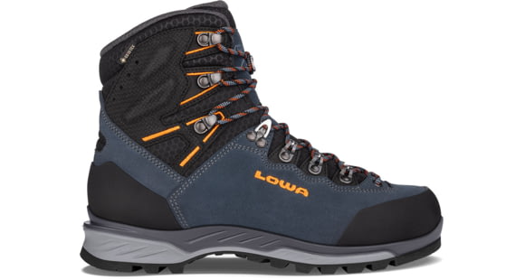 Lowa Ticam Evo GTX Shoes - Mens, Steel Blue/Orange, 8, 2106067920-SBUORG-M-8