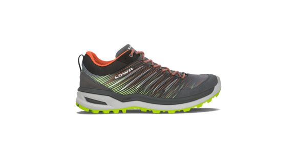 Lowa Lynnox Lo Hiking Boots - Men's, Anthracite/Lime, Medium, 10.5, 3104109702-AM-MD-10.5