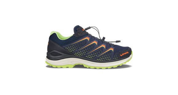 Lowa Maddox GTX Lo Hiking Boots - Men's, Navy/Lime, Medium, 9, 3106146903-NAVLIM-Medium-9