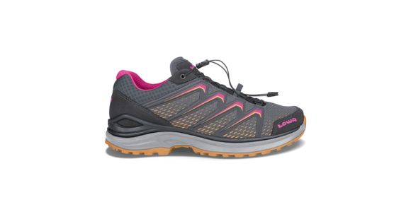 Lowa Maddox GTX Lo Hiking Boots - Women's, Gray/Mandarine, Medium, 5.5, 3206099017-GN-MD-5.5