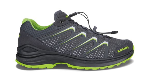 Lowa Maddox GTX Lo Hiking Shoe - Men's, Anthracite/Lime, 12, Medium, 3106149702-ANTLIM-M120
