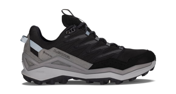 Lowa Maddox Pro GTX Lo Hiking Shoes - Women's, Wide, Black/Grey, 11, 197827041917