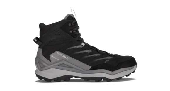 Lowa Maddox Pro GTX Mid Hiking Boots - Men's, Black/Grey, 8.5, 197827040026