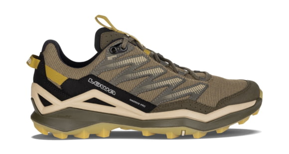 Lowa Maddox Pro Lo Hiking Shoes - Women's, Wide, Black/Olive, 15, 197827048930