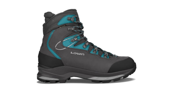 Lowa Mauria Evo GTX Hiking Shoes - Women's, Narrow, Anthracite/Turquoise, 7, 197827047766