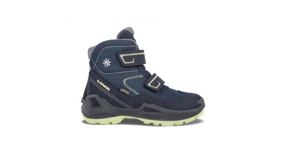 Lowa Milo GTX Mid Footwear Winter Boots - Unisex, Navy/Mint, Medium, 9, 6405426908-NT-MD-M250