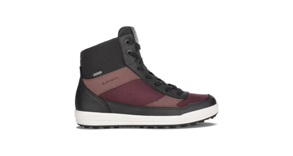 Lowa Moena GTX Winter Shoes - Women's, Black/Burgundy, 10 US, Medium, 3208219947-BLKBUR-10 US